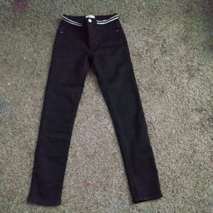 Black skinny jeans